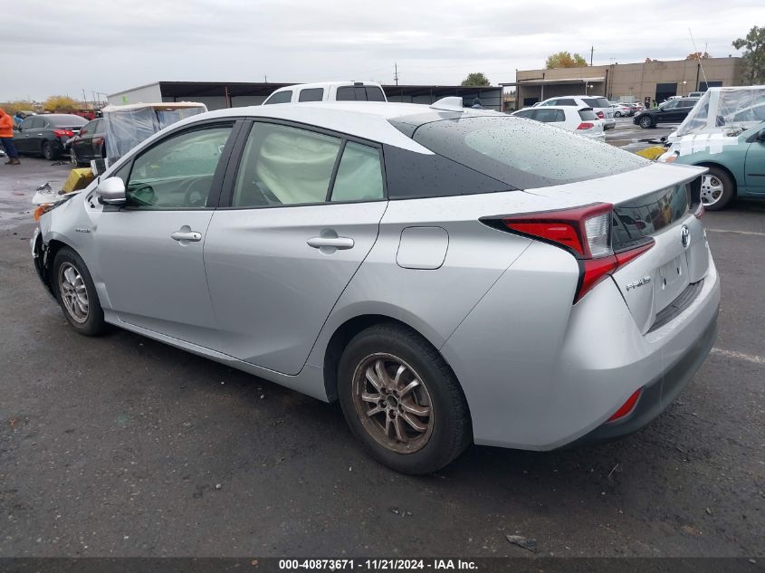 2022 Toyota Prius L VIN: JTDKAMFU0N3175104 Lot: 40873671