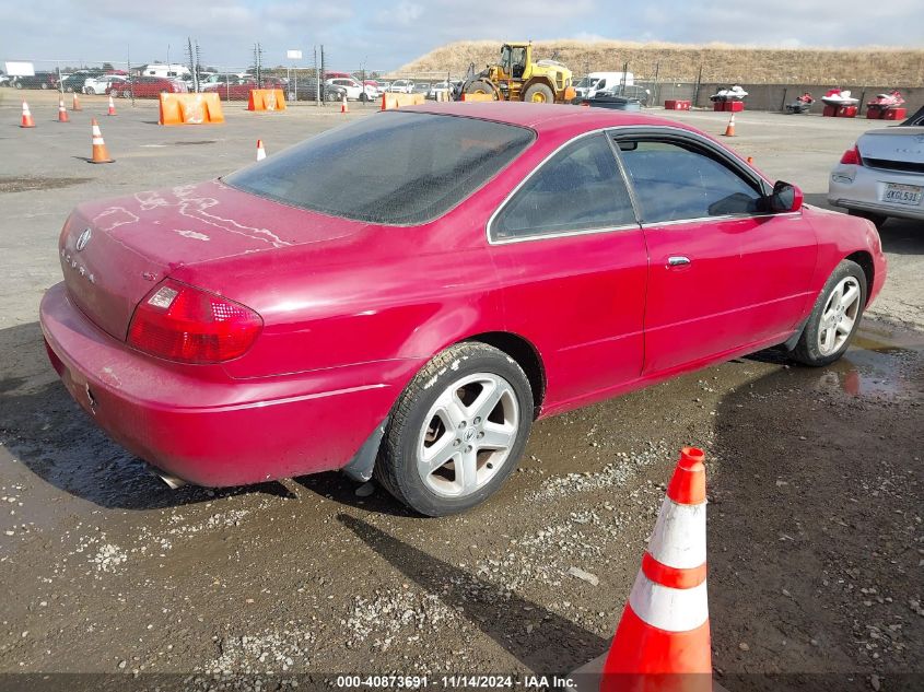 2001 Acura Cl 3.2 Type S VIN: 19UYA42691A032449 Lot: 40873691