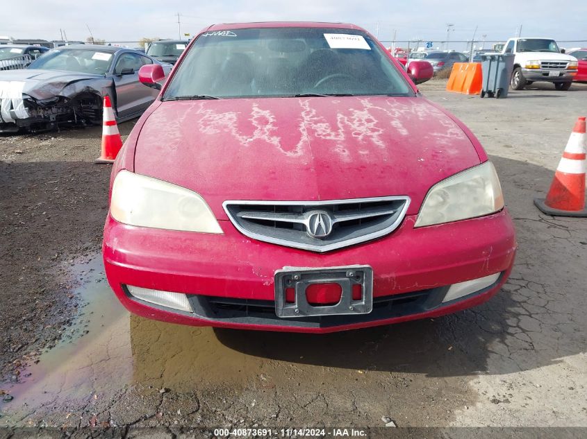 2001 Acura Cl 3.2 Type S VIN: 19UYA42691A032449 Lot: 40873691