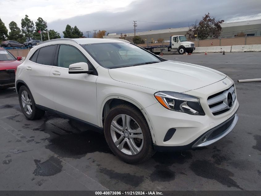 2017 Mercedes-Benz Gla 250 4Matic VIN: WDCTG4GB3HJ334739 Lot: 40873696