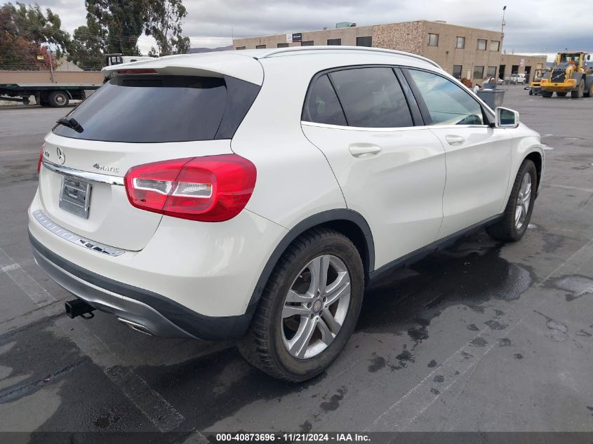 2017 Mercedes-Benz Gla 250 4Matic VIN: WDCTG4GB3HJ334739 Lot: 40873696