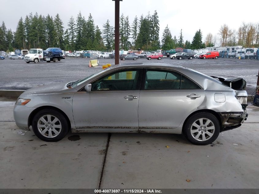 2007 Toyota Camry Hybrid VIN: JTNBB46K173040479 Lot: 40873697