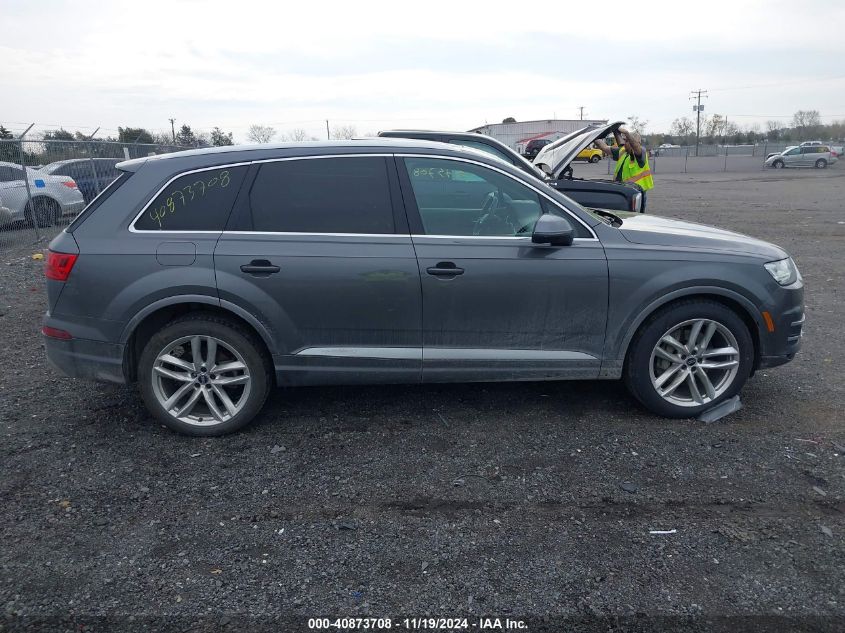 2018 Audi Q7 3.0T Premium VIN: WA1VAAF73JD042938 Lot: 40873708