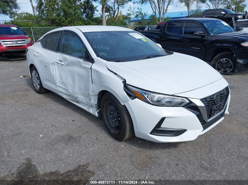 2023 Nissan Sentra S Xtronic Cvt VIN: 3N1AB8BVXPY304722 Lot: 40873711