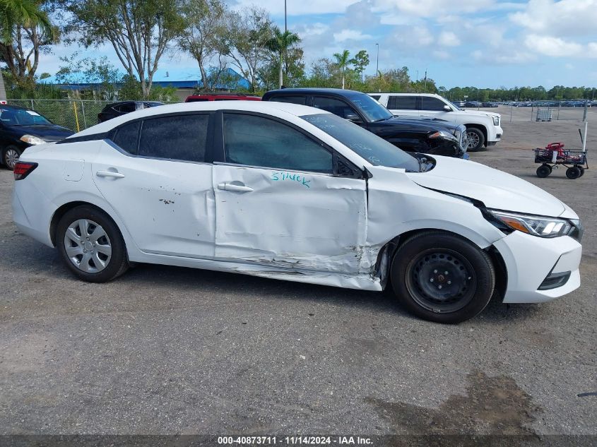 2023 NISSAN SENTRA S XTRONIC CVT - 3N1AB8BVXPY304722