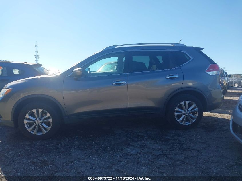 2015 Nissan Rogue Sv VIN: KNMAT2MVXFP511762 Lot: 40873722