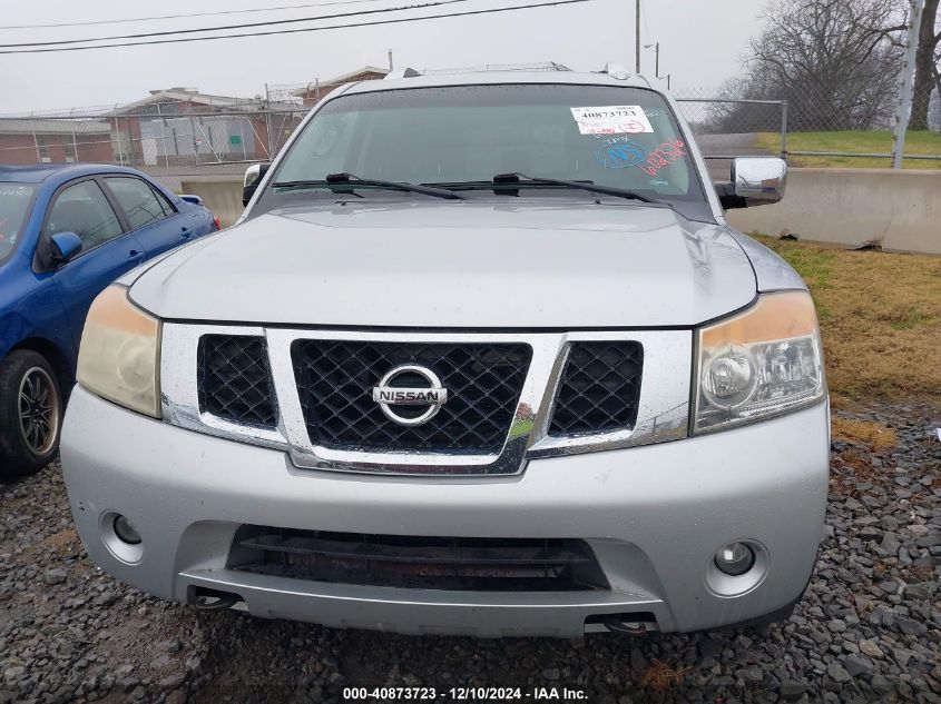 2012 Nissan Armada Sl VIN: 5N1BA0ND8CN602326 Lot: 40873723