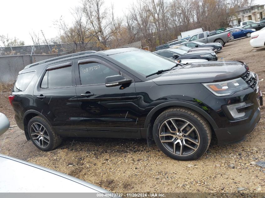 2016 Ford Explorer Sport VIN: 1FM5K8GT6GGC71818 Lot: 40873727