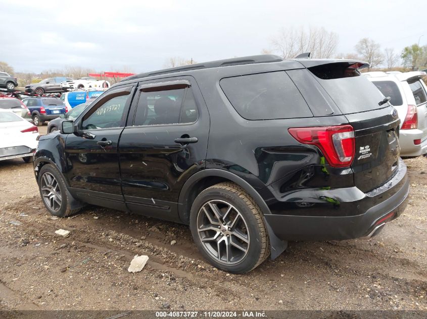 2016 Ford Explorer Sport VIN: 1FM5K8GT6GGC71818 Lot: 40873727