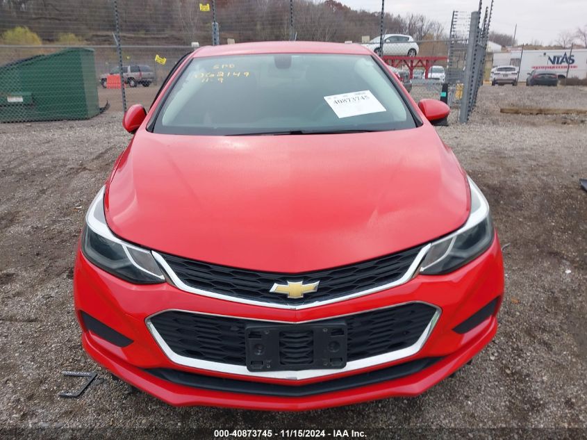 2017 Chevrolet Cruze Lt Auto VIN: 3G1BE6SM5HS576970 Lot: 40873745