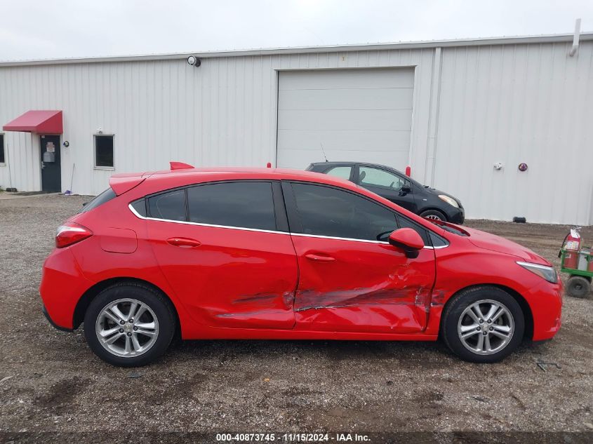 2017 Chevrolet Cruze Lt Auto VIN: 3G1BE6SM5HS576970 Lot: 40873745