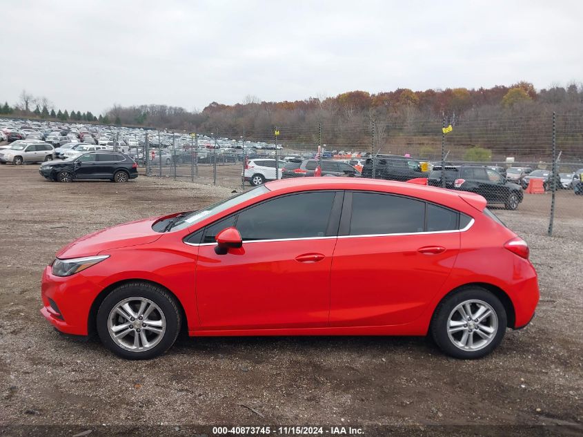 2017 Chevrolet Cruze Lt Auto VIN: 3G1BE6SM5HS576970 Lot: 40873745