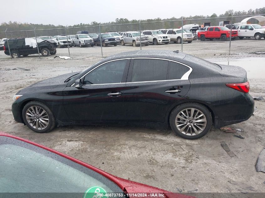 2024 Infiniti Q50 Luxe VIN: JN1EV7BP8RM600851 Lot: 40873753