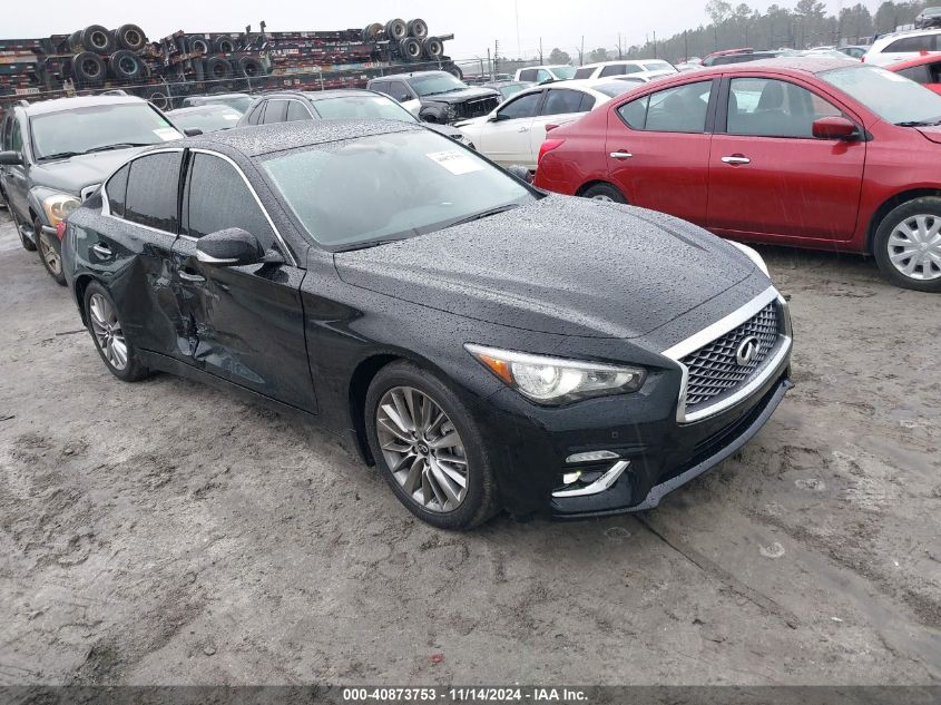 2024 Infiniti Q50 Luxe VIN: JN1EV7BP8RM600851 Lot: 40873753