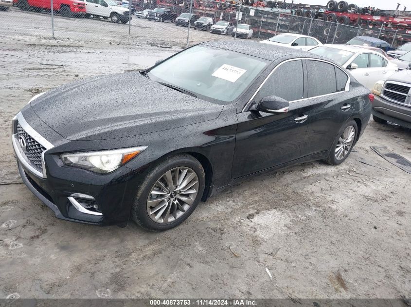 2024 Infiniti Q50 Luxe VIN: JN1EV7BP8RM600851 Lot: 40873753