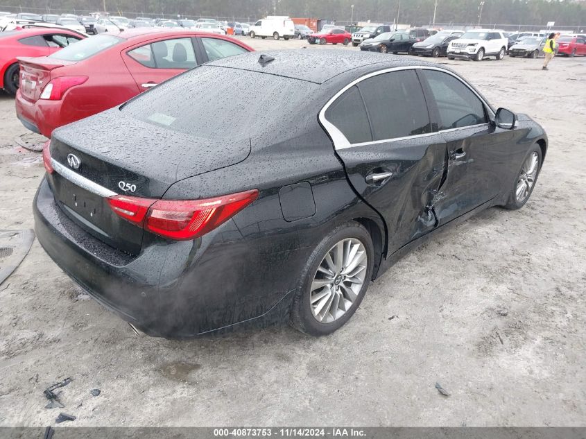 2024 Infiniti Q50 Luxe VIN: JN1EV7BP8RM600851 Lot: 40873753