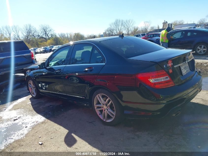 VIN WDDGF8AB2ER316150 2014 MERCEDES-BENZ C 300 no.14