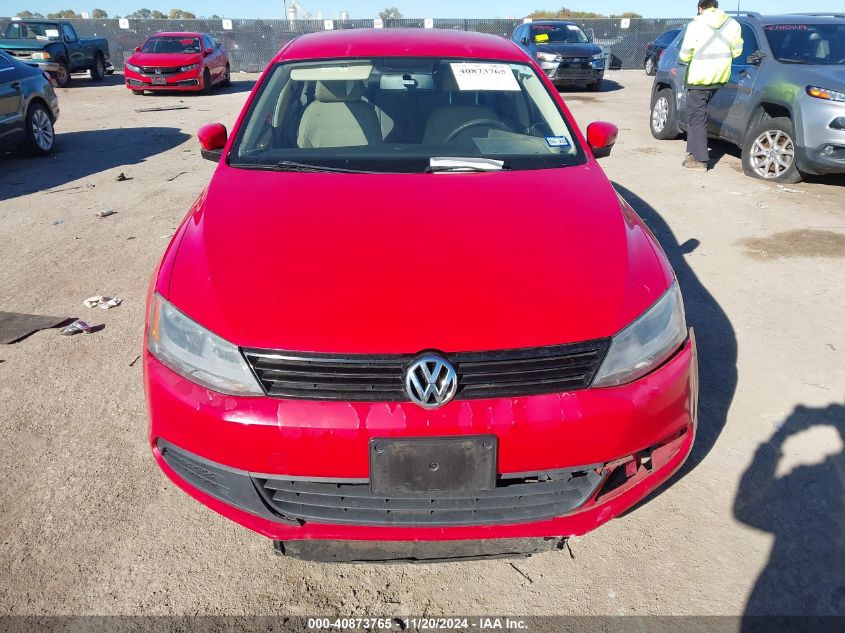 2011 Volkswagen Jetta 2.5L Se VIN: 3VWDX7AJ0BM399745 Lot: 40873765