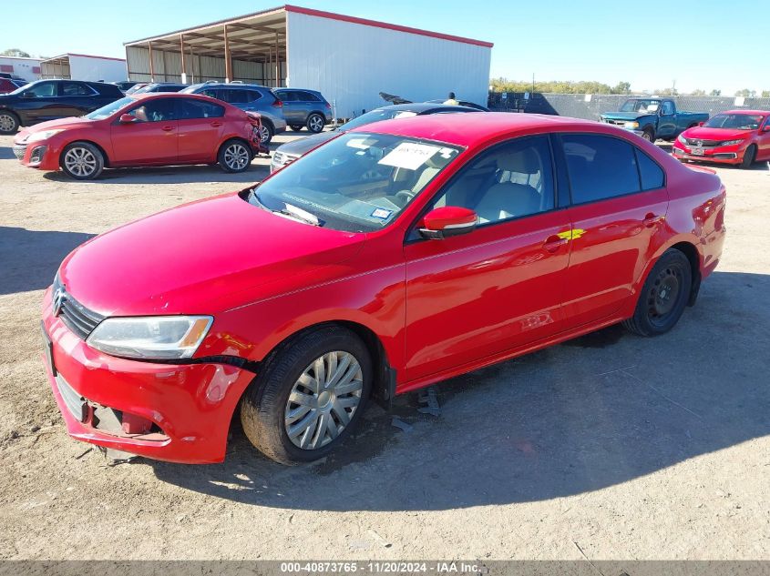 2011 Volkswagen Jetta 2.5L Se VIN: 3VWDX7AJ0BM399745 Lot: 40873765