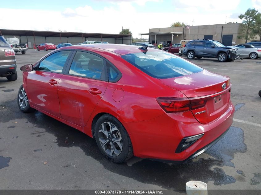 2021 Kia Forte Lxs VIN: 3KPF24AD6ME294479 Lot: 40873778