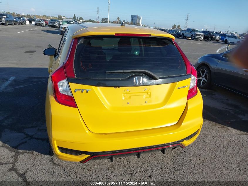 2019 Honda Fit Sport VIN: 3HGGK5H67KM737938 Lot: 40873785