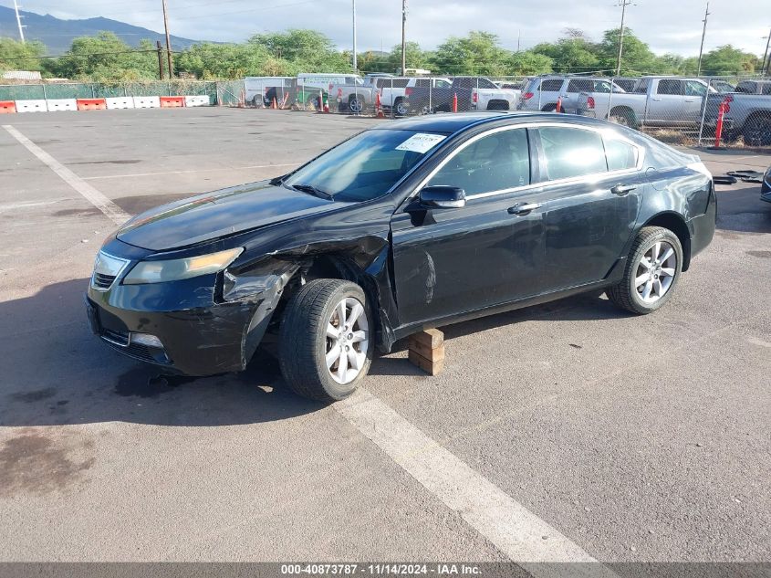 2012 Acura Tl 3.5 VIN: 19UUA8F22CA004489 Lot: 40873787