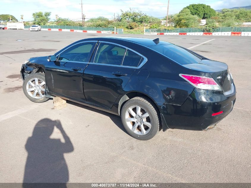 2012 Acura Tl 3.5 VIN: 19UUA8F22CA004489 Lot: 40873787