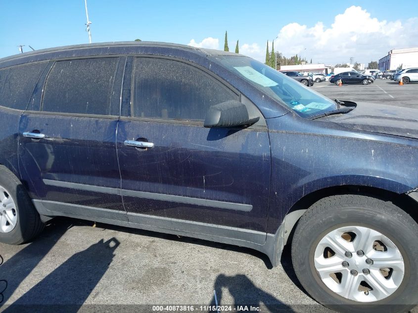 2016 Chevrolet Traverse Ls VIN: 1GNKRFED7GJ206988 Lot: 40873816