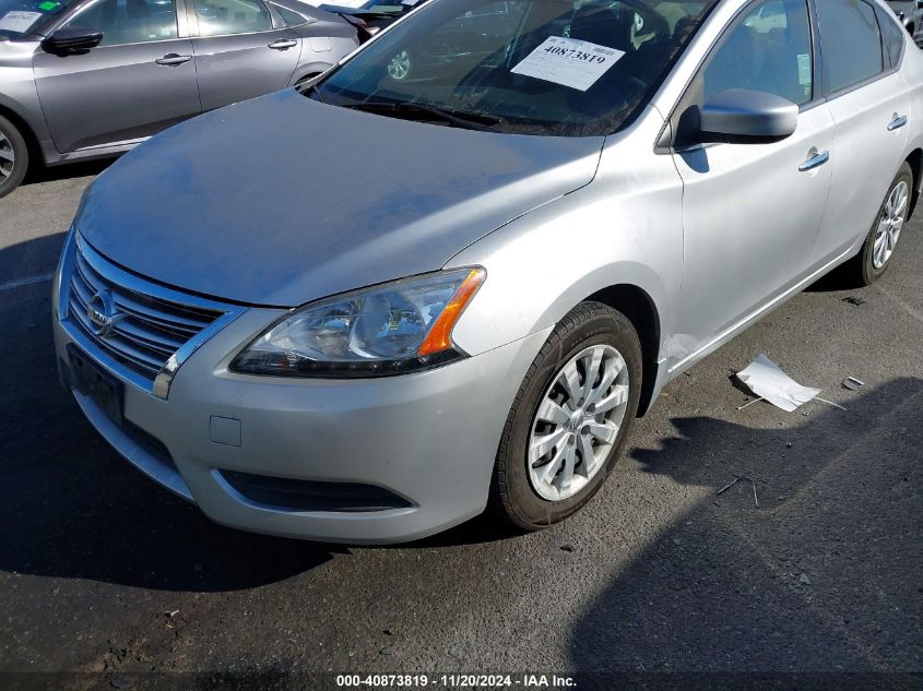 2015 Nissan Sentra S VIN: 3N1AB7AP9FY287892 Lot: 40873819