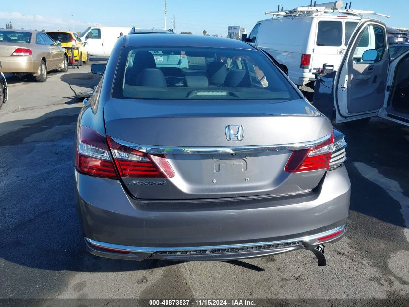 2017 Honda Accord Lx VIN: 1HGCR2F30HA114328 Lot: 40873837