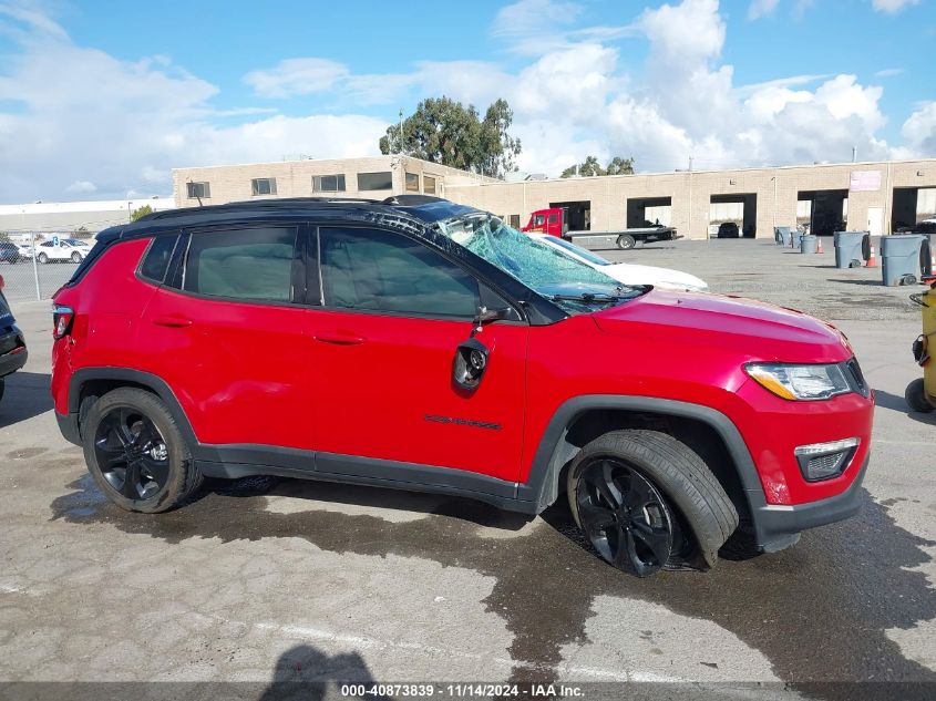 2021 Jeep Compass Altitude 4X4 VIN: 3C4NJDBB9MT557975 Lot: 40873839