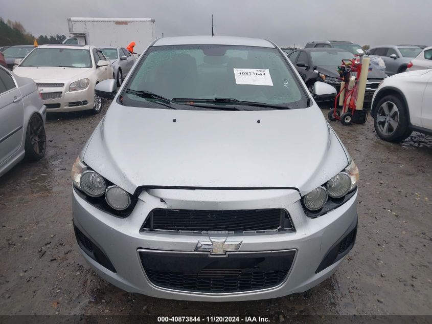 2013 Chevrolet Sonic Lt Manual VIN: 1G1JD5SB4D4246447 Lot: 40873844