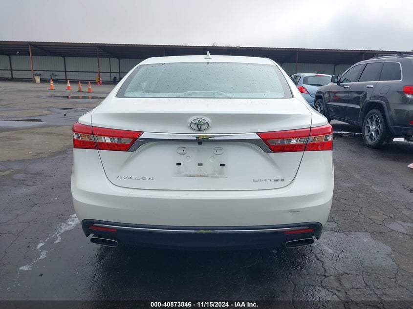 2016 TOYOTA AVALON LIMITED - 4T1BK1EB1GU236397