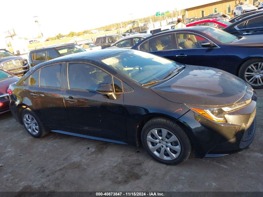 2021 Toyota Corolla Le VIN: JTDEPMAE8MJ166009 Lot: 40873847