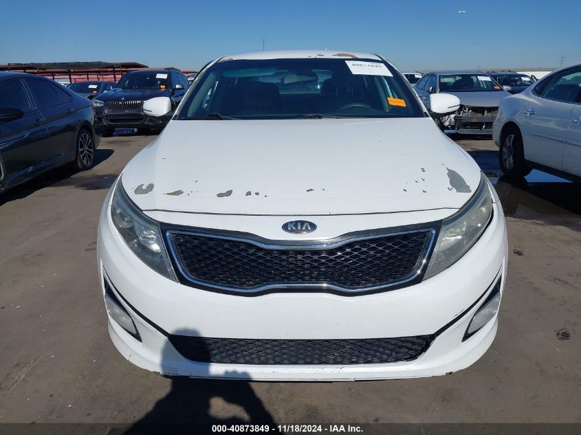 2015 Kia Optima Lx VIN: 5XXGM4A73FG373417 Lot: 40873849