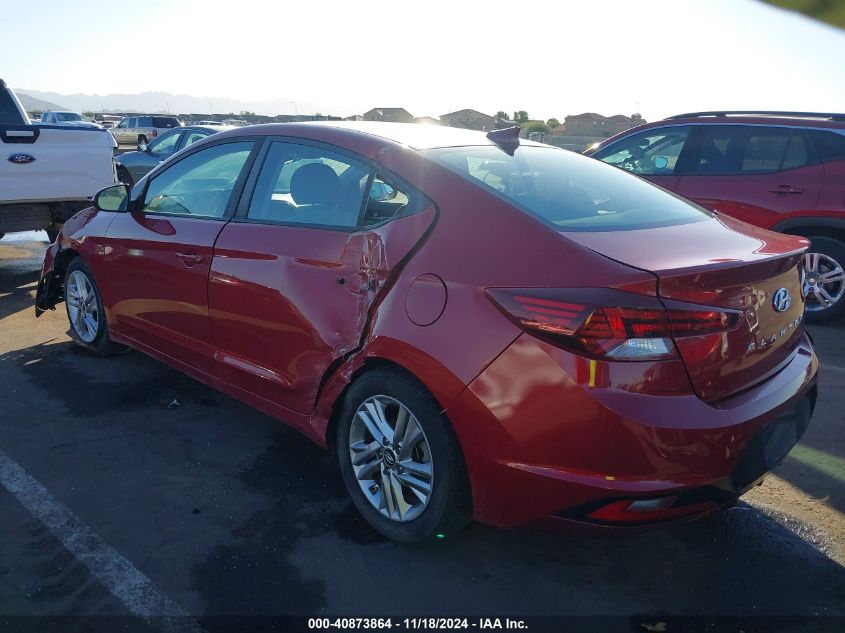 2019 Hyundai Elantra Sel VIN: KMHD84LF4KU767956 Lot: 40873864