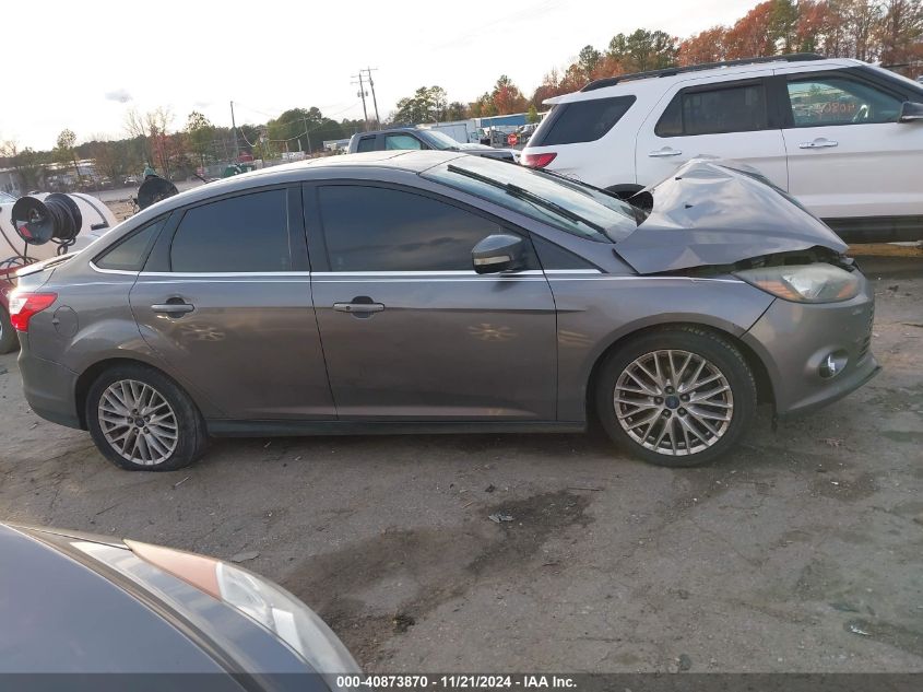 2014 Ford Focus Titanium VIN: 1FADP3J25EL378356 Lot: 40873870