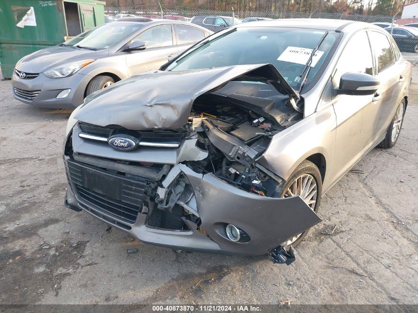 VIN 1FADP3J25EL378356 2014 Ford Focus, Titanium no.6