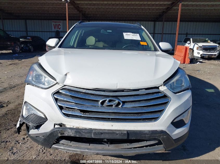 2016 Hyundai Santa Fe Se VIN: KM8SR4HF4GU163795 Lot: 40873885