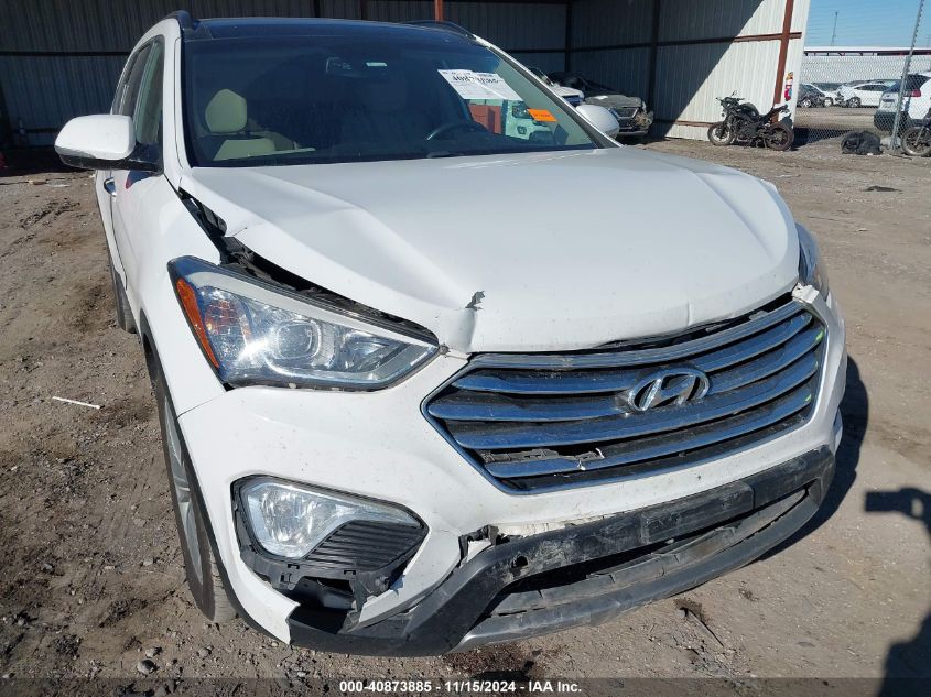 2016 Hyundai Santa Fe Se VIN: KM8SR4HF4GU163795 Lot: 40873885