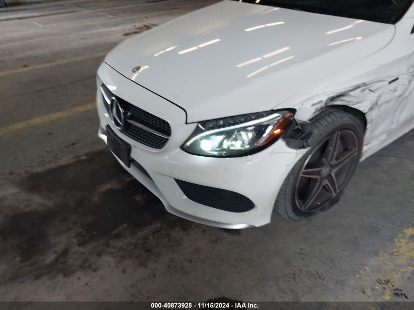 2016 Mercedes-Benz C 450 Amg 4Matic VIN: 55SWF6EB8GU141415 Lot: 40873928