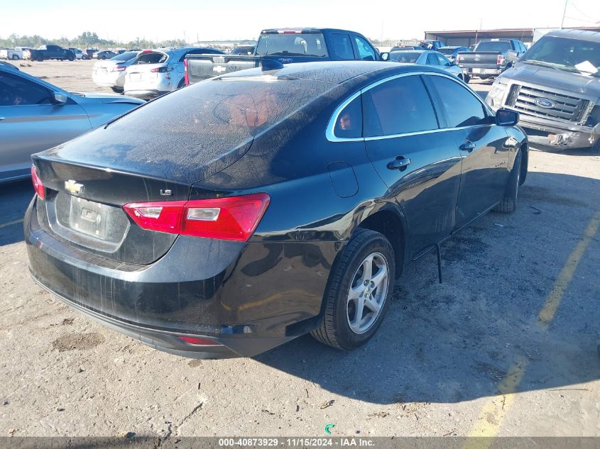 VIN 1G1ZB5ST3GF236633 2016 Chevrolet Malibu, LS no.4