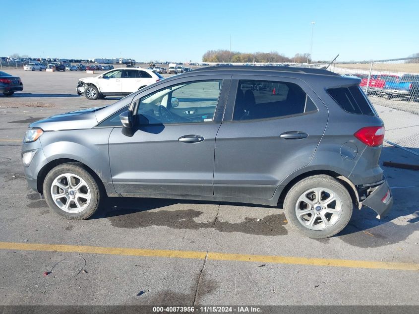 2019 Ford Ecosport Se VIN: MAJ3S2GE2KC264557 Lot: 40873956