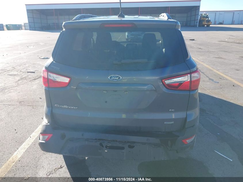 2019 Ford Ecosport Se VIN: MAJ3S2GE2KC264557 Lot: 40873956