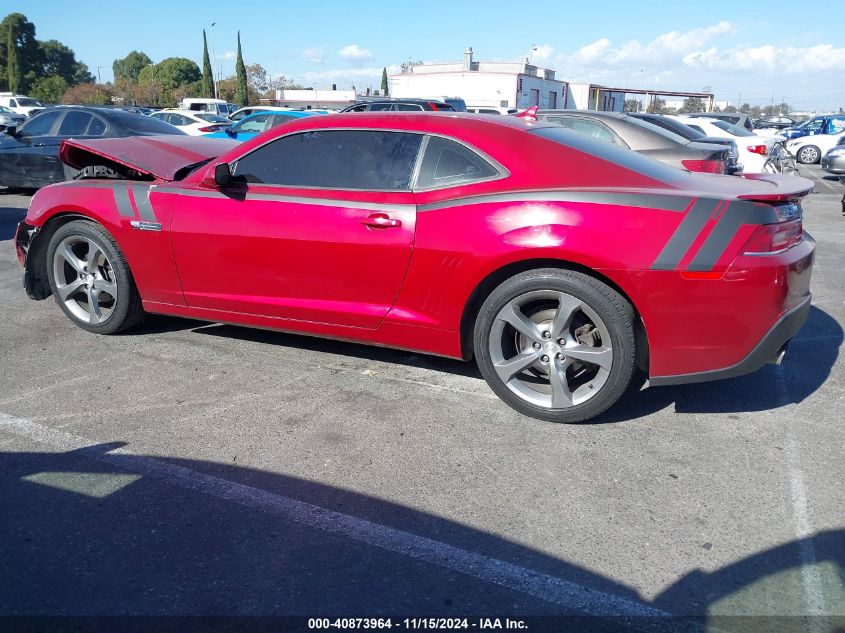 2014 Chevrolet Camaro 2Lt VIN: 2G1FC1E35E9143414 Lot: 40873964