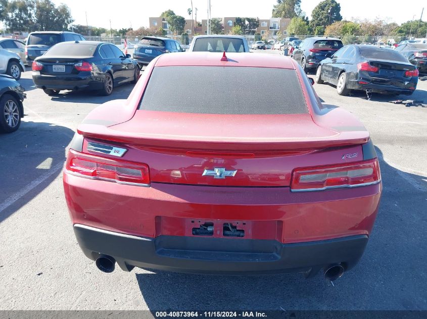 2014 Chevrolet Camaro 2Lt VIN: 2G1FC1E35E9143414 Lot: 40873964