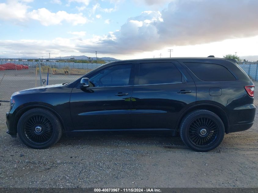 2017 Dodge Durango Gt Rwd VIN: 1C4RDHDG0HC930573 Lot: 40873967