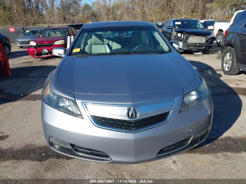 2012 Acura Tl 3.7 VIN: 19UUA9F50CA001607 Lot: 40873987