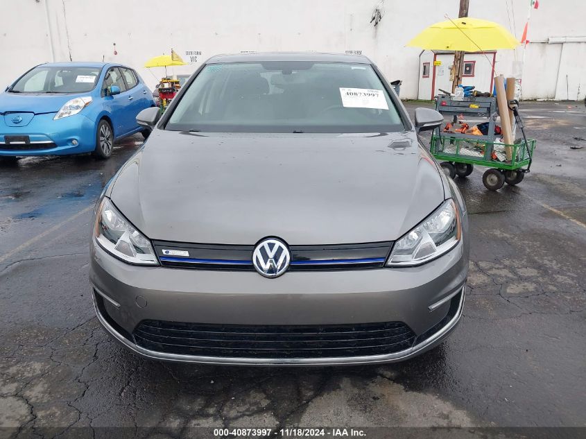 2016 Volkswagen E-Golf Se VIN: WVWKP7AU9GW910428 Lot: 40873997