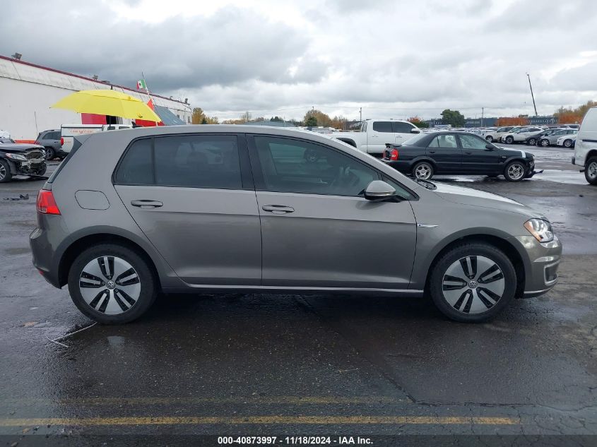 2016 Volkswagen E-Golf Se VIN: WVWKP7AU9GW910428 Lot: 40873997